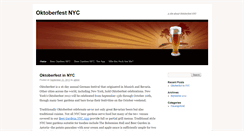 Desktop Screenshot of oktoberfestnyc.com